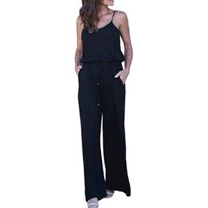 Spaghetti strap jumpsuit/romper
